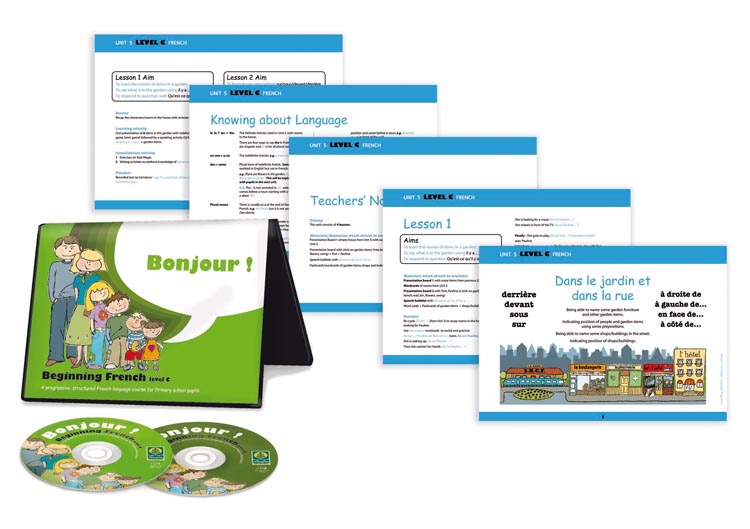 Glasgow City Council Beginning French - Double CD Teaching Pack
